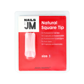 Jean Marin Nageltips Natural Square 50pcs